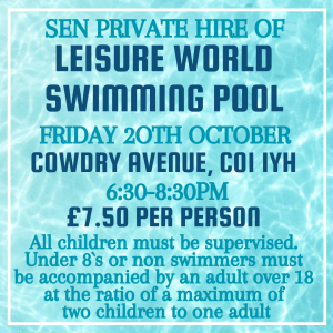 PRIVATE HIRE OF LEISURE WORLD TICKETS